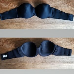 MAIDENFORM Black Strapless Bra